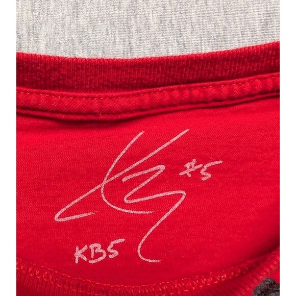 Kyle Beckerman Real Salt Lake #5 shirt Men's XXL Platinum By Alstyle - Picture 6 of 9